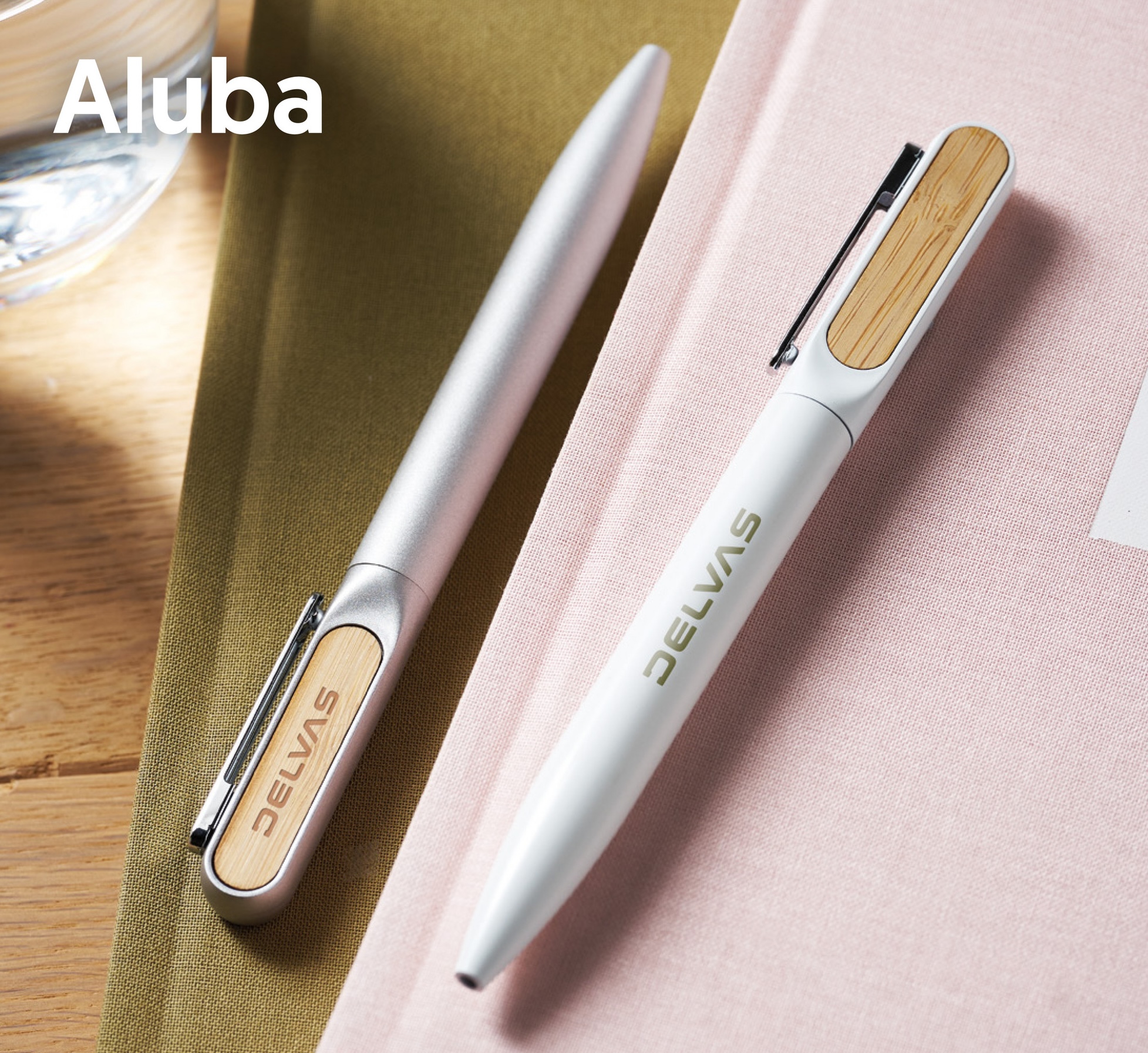 Branded bamboo pens